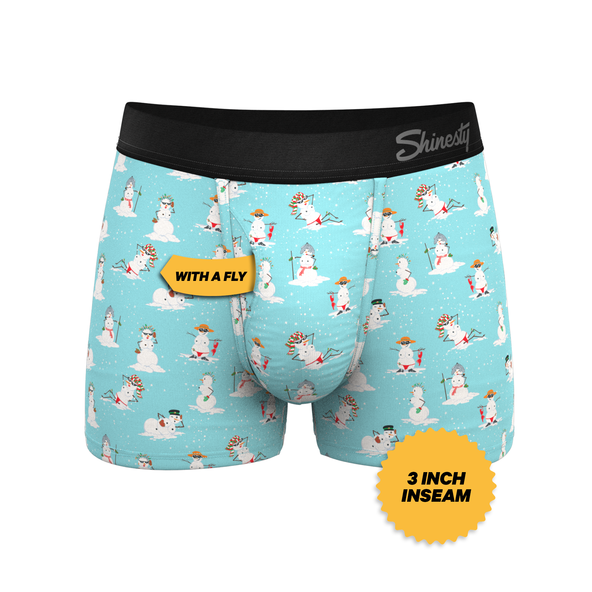 The Frosty Mistress | Snow Women Ball Hammock® Pouch Trunks Underwear - Shinesty