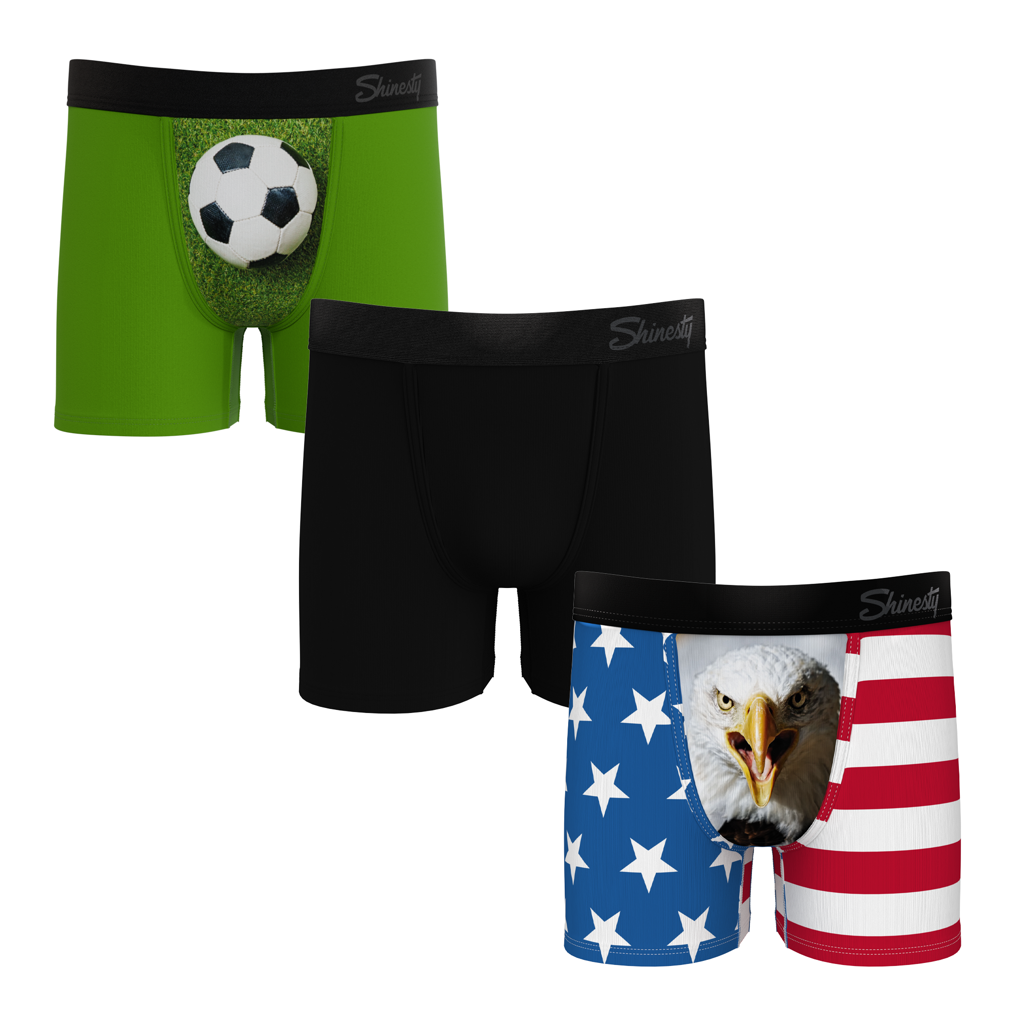 The Soccer Finale | Youth Boxer Briefs 3 Pack - Shinesty