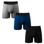 The Solid Dude | Ball Hammock® Pouch Underwear with Fly 3 Pack - Shinesty