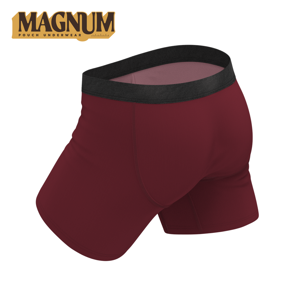 The Sommelier | Burgundy Ball Hammock® Magnum Big Pouch Underwear - Shinesty