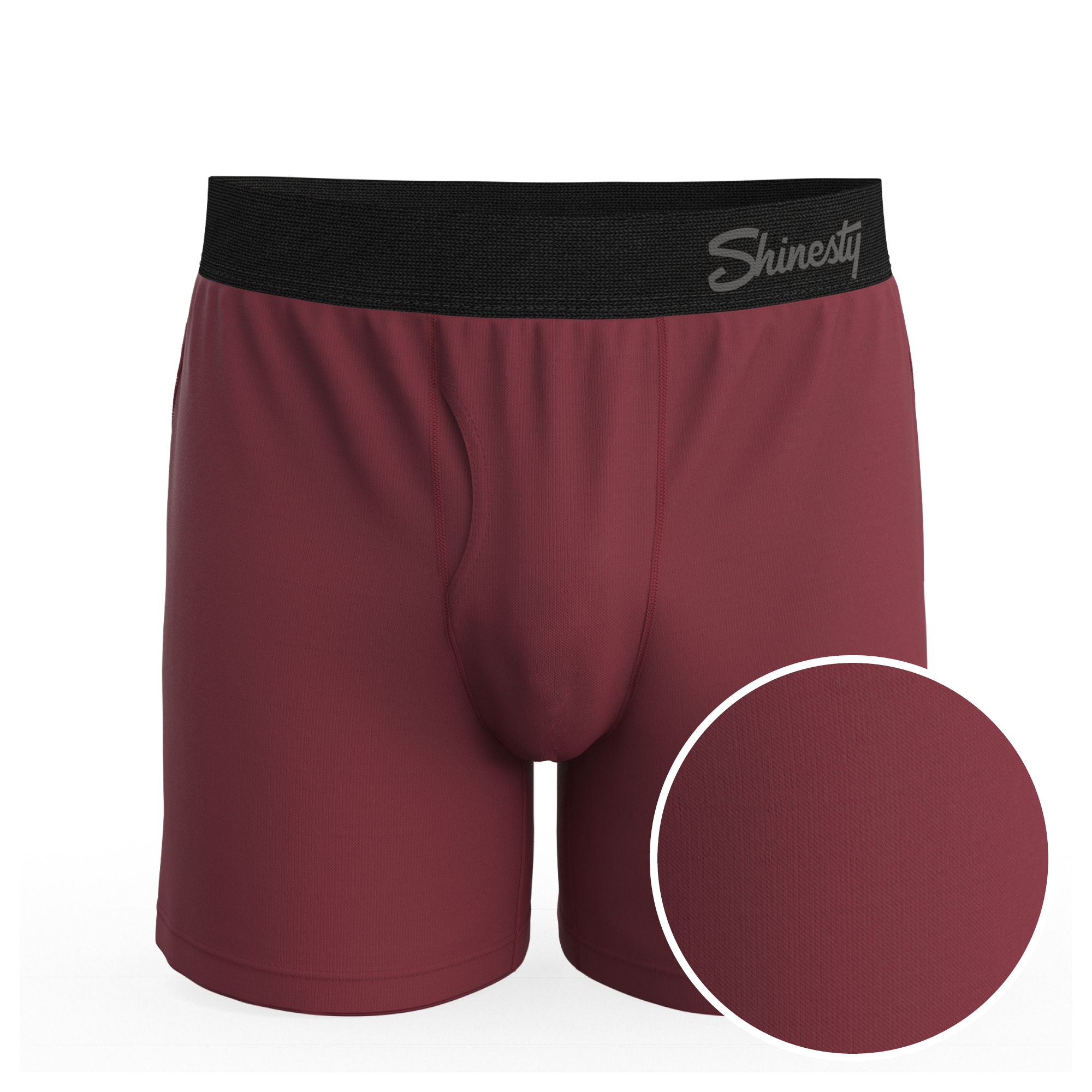 The Sommelier | Burgundy Boxers - Shinesty