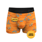 The Bend Rover | Space Robots Ball Hammock® Pouch Trunks Underwear - Shinesty