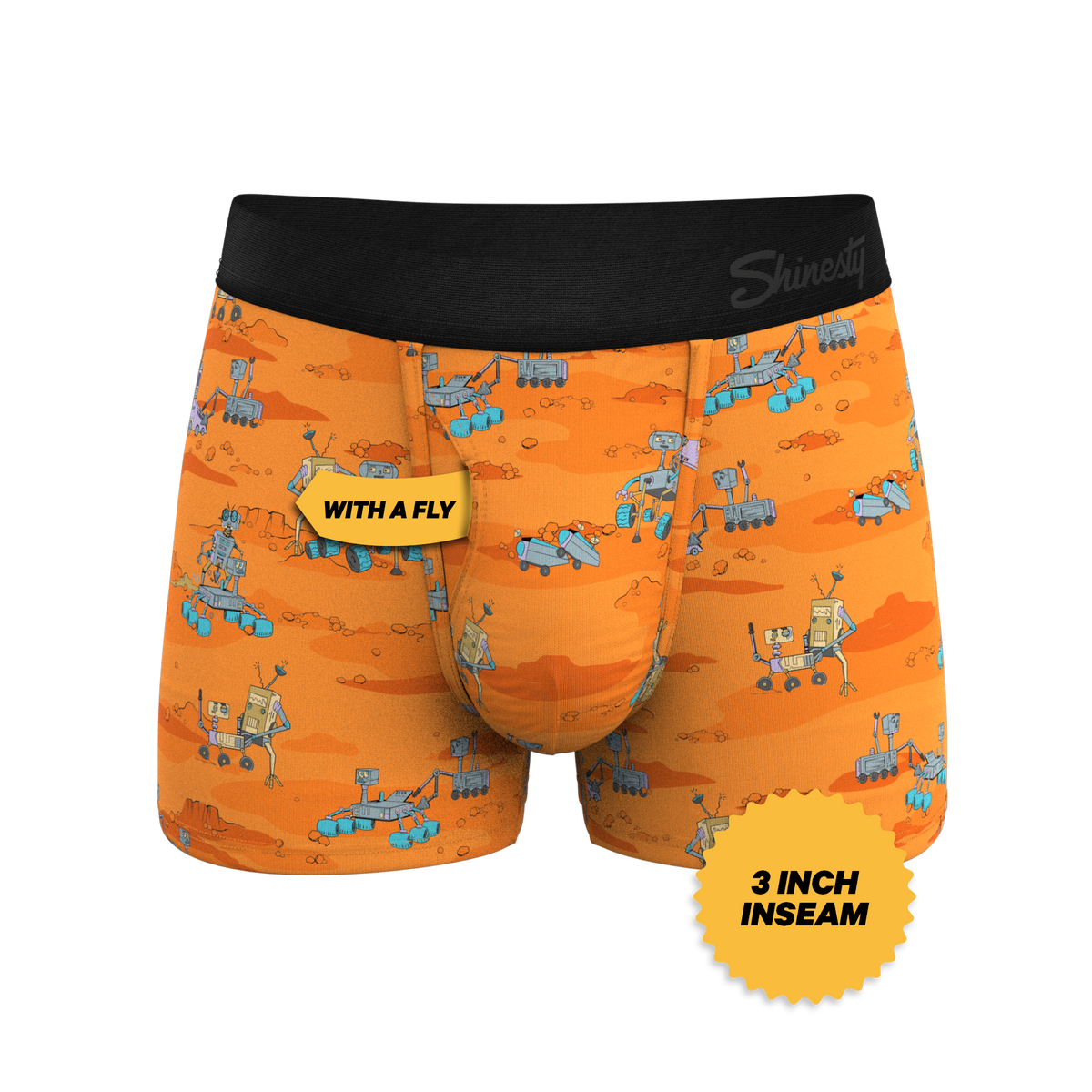 The Bend Rover | Space Robots Ball Hammock® Pouch Trunks Underwear - Shinesty