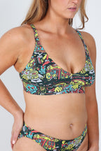 The Spaced Out | Shinesty X Killer Acid Boob Hammock™ Plunge Bralette - Shinesty