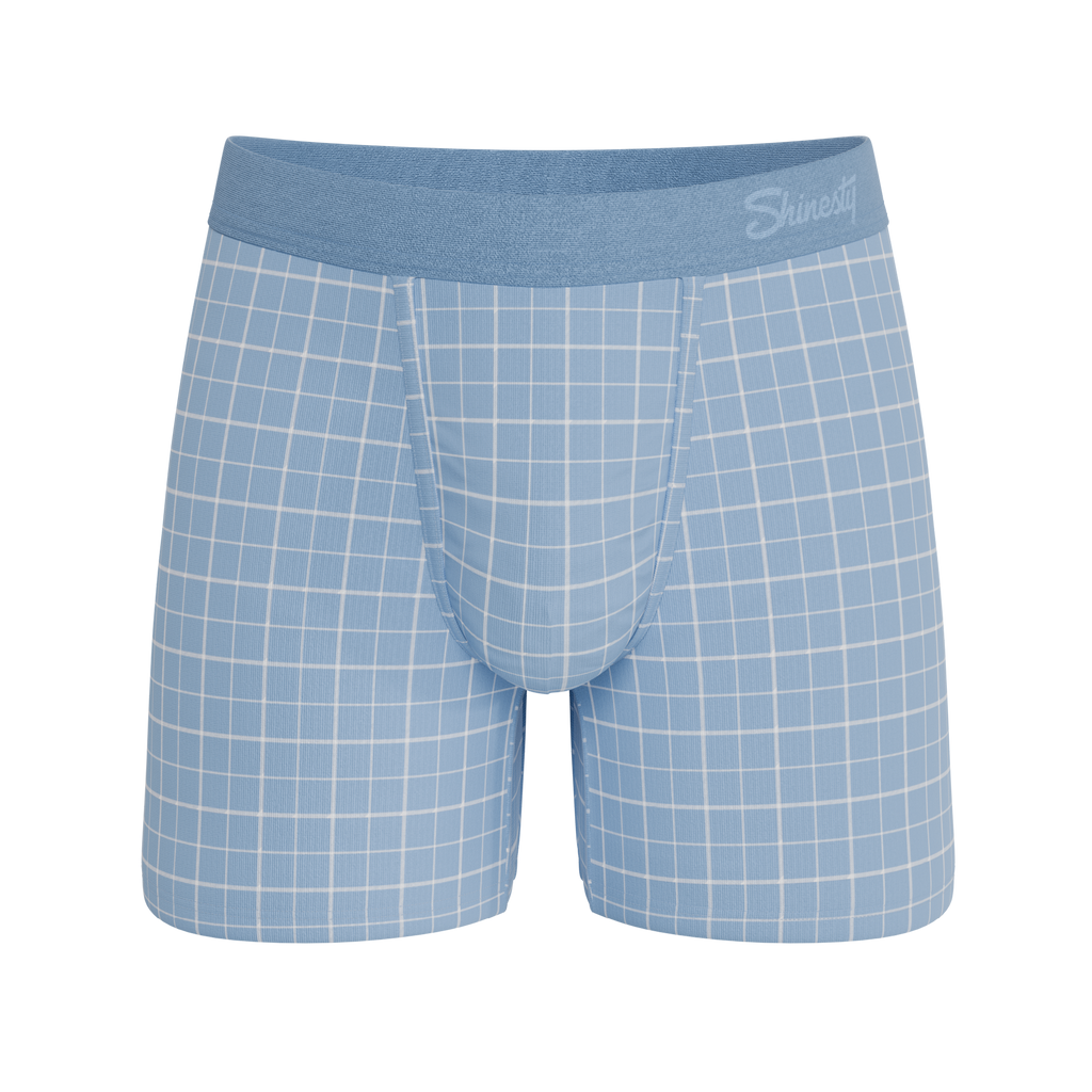 The Spick & Span | Window Pane Plaid Ball Hammock® Pouch Underwear - Shinesty