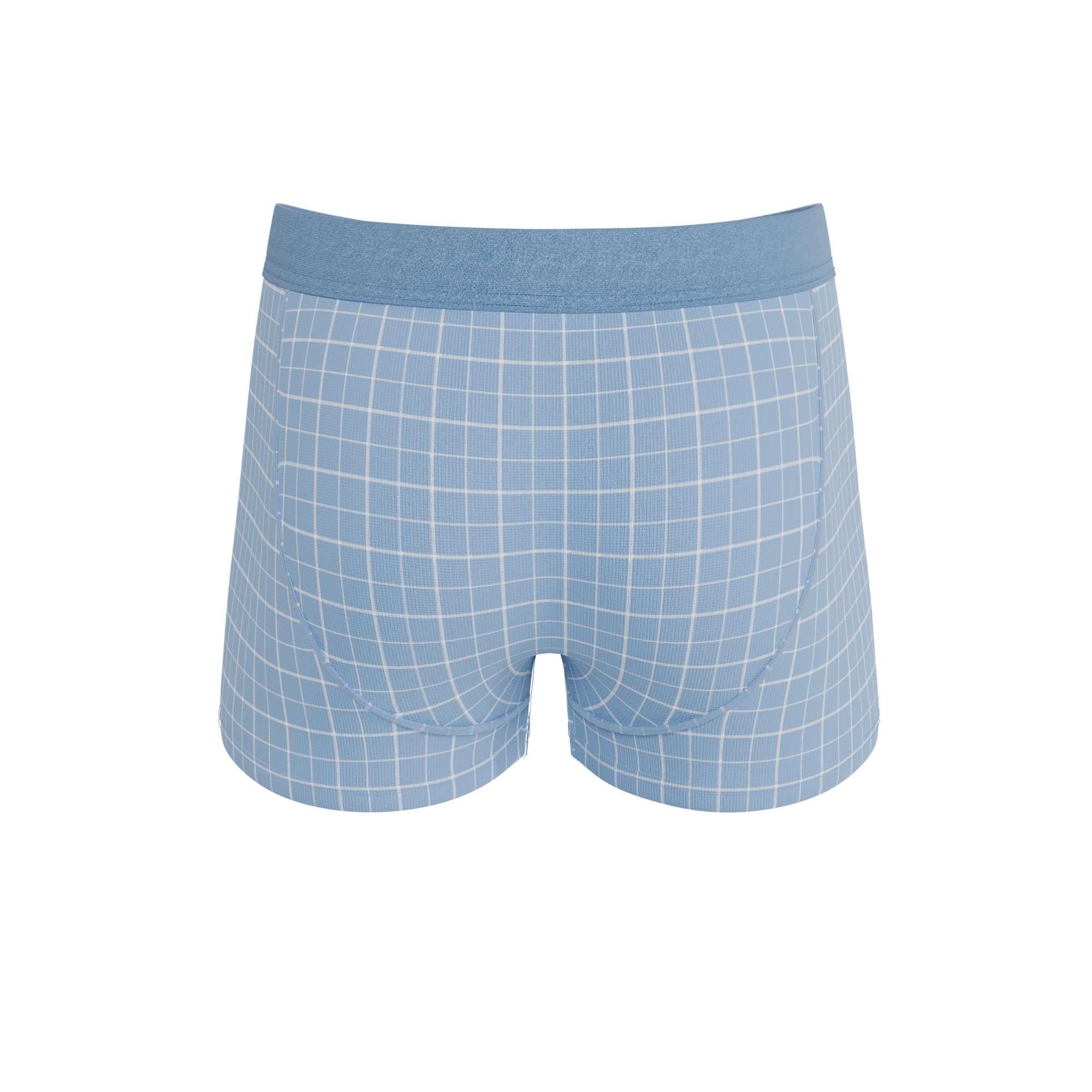 The Spick & Span | Window Pane Plaid Ball Hammock® Pouch Trunks Underwear - Shinesty