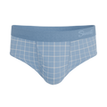 The Spick & Span | Window Pane Plaid Ball Hammock® Pouch Underwear Briefs - Shinesty