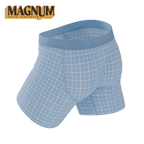 The Spick & Span | Window Pane Plaid Ball Hammock® Magnum Big Pouch Underwear - Shinesty