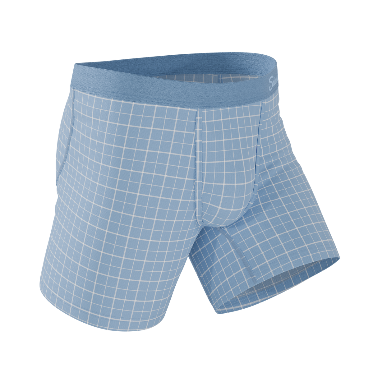 The Spick & Span | Window Pane Plaid Ball Hammock® Pouch Underwear - Shinesty