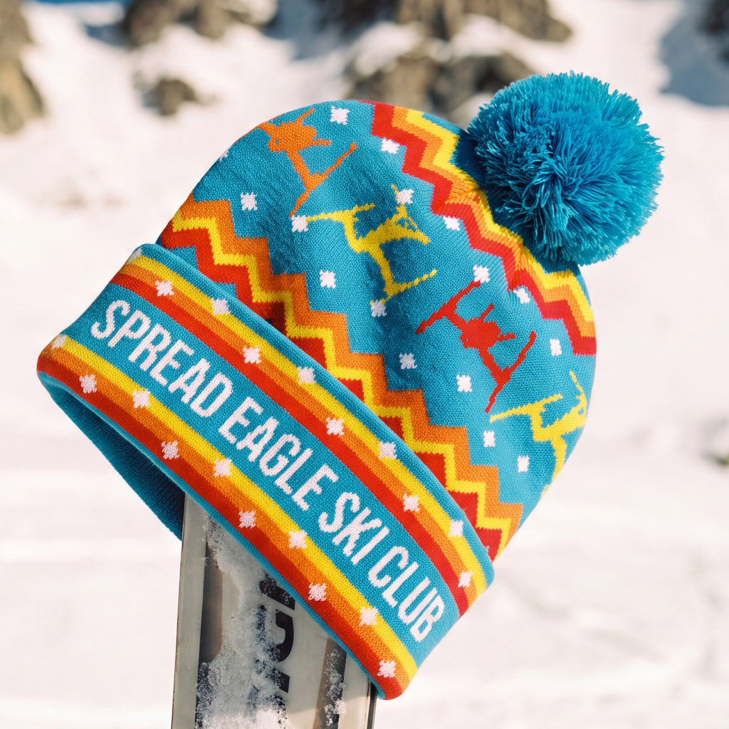 The Spread Eagle Ski Club | Primary Skiers Ski Beanie - Shinesty