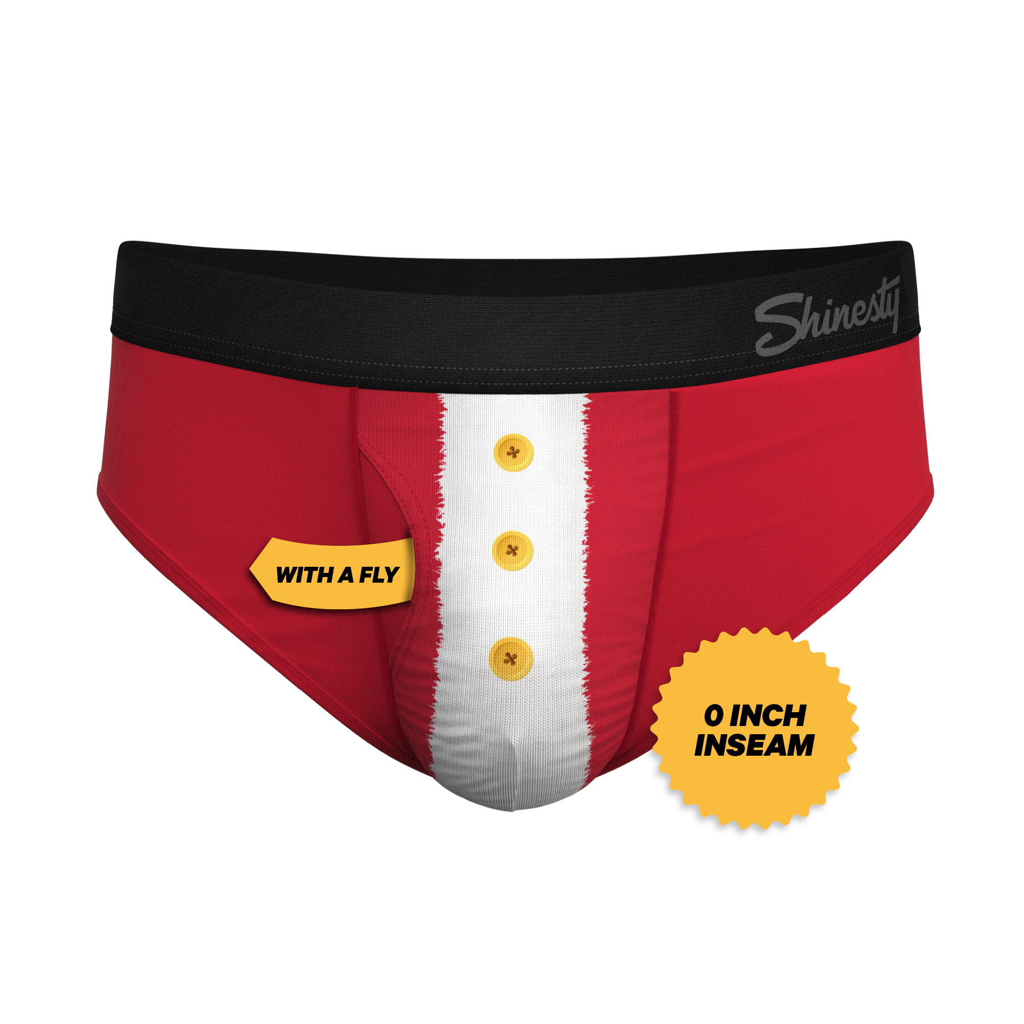 The St. Knickers | Santa Belt Ball Hammock® Pouch Underwear Briefs - Shinesty