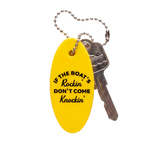The Big Dock Marina | Yellow Nautical Floatie Keychain - Shinesty