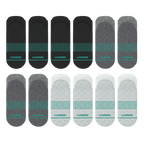 The Staple | Heel Hammock™ Ankle Socks 12 Pack - Shinesty