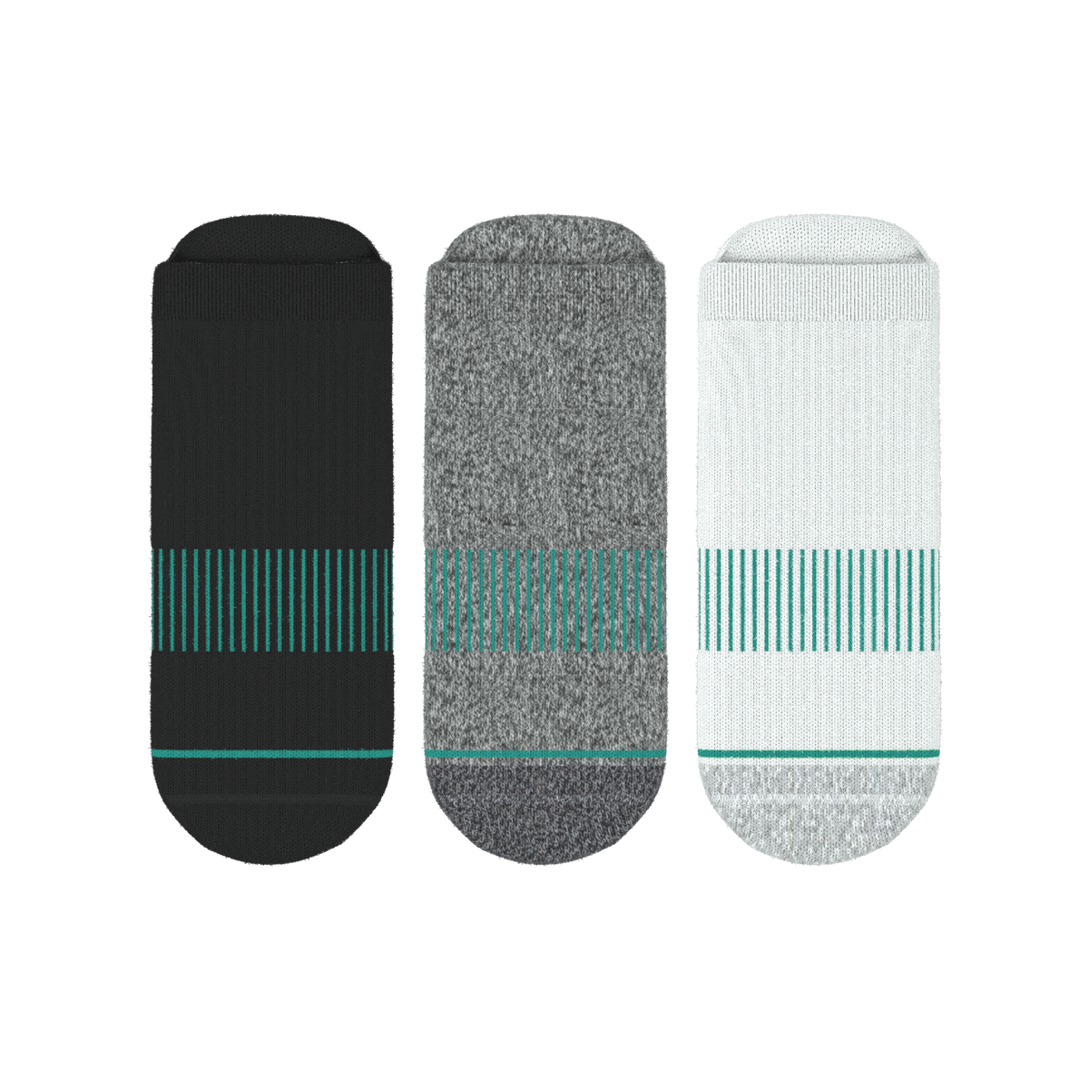 The Staple | Heel Hammock™ Ankle Socks 3 Pack - Shinesty
