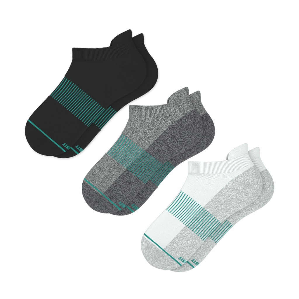 The Staple | Heel Hammock™ Ankle Socks 3 Pack - Shinesty