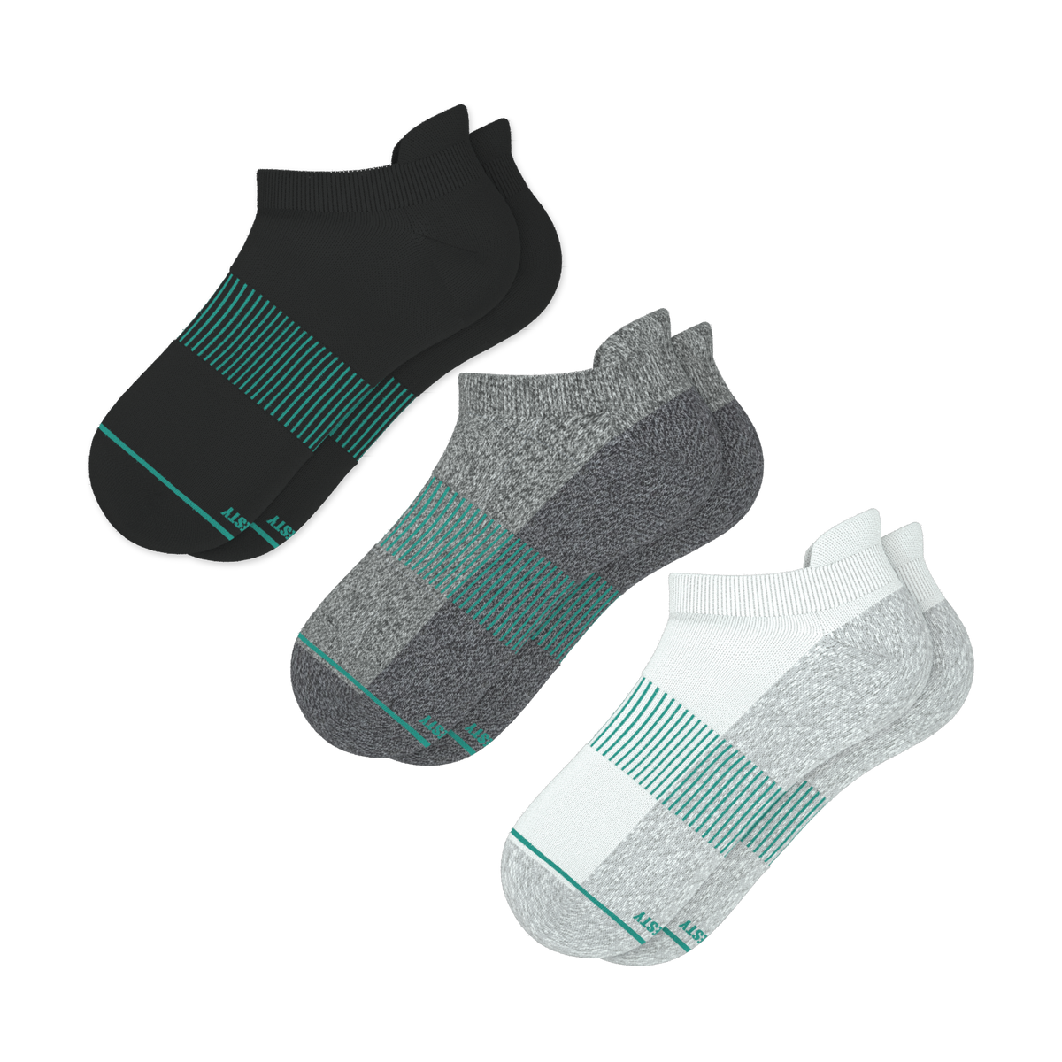 The Staple | Heel Hammock™ Ankle Socks 3 Pack - Shinesty