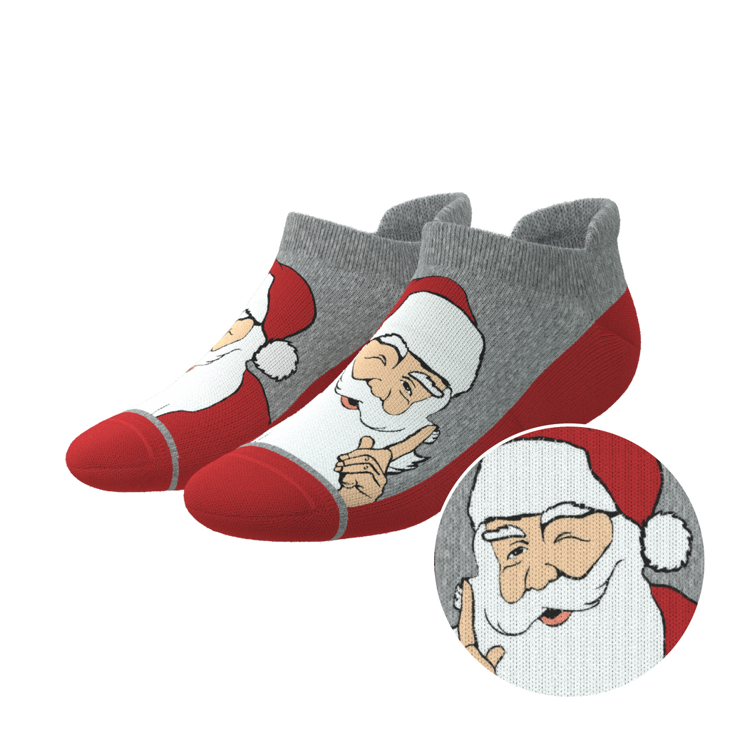 The Stocking | Santa Claus Heel Hammock™ Ankle Socks - Shinesty