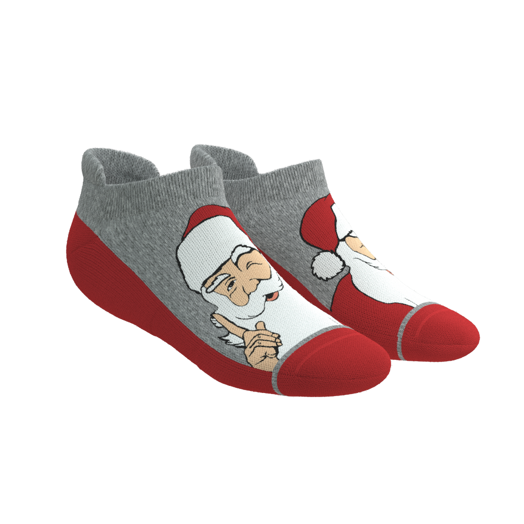 The Stocking | Santa Claus Heel Hammock™ Ankle Socks - Shinesty