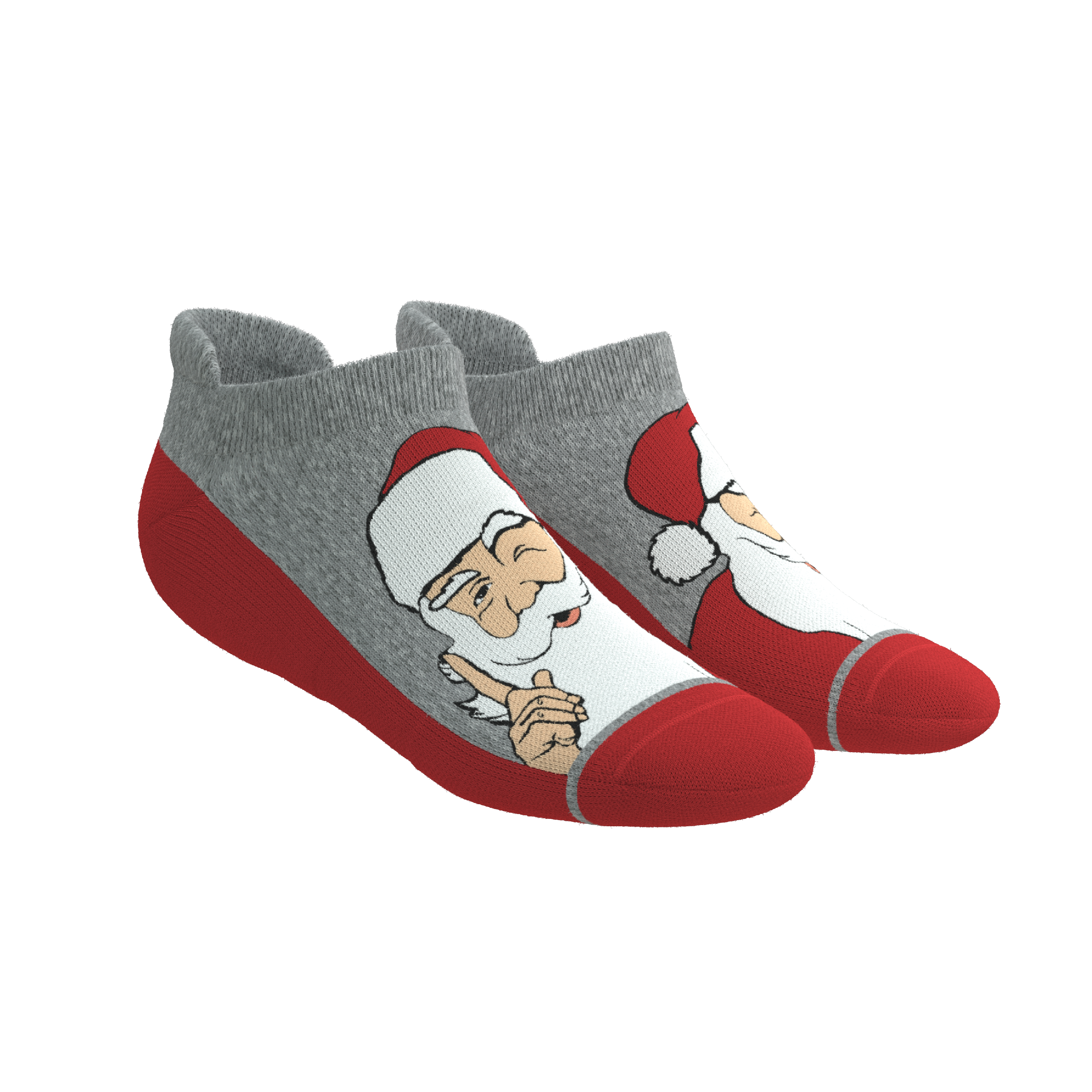 The Stocking | Santa Claus Heel Hammock™ Ankle Socks - Shinesty