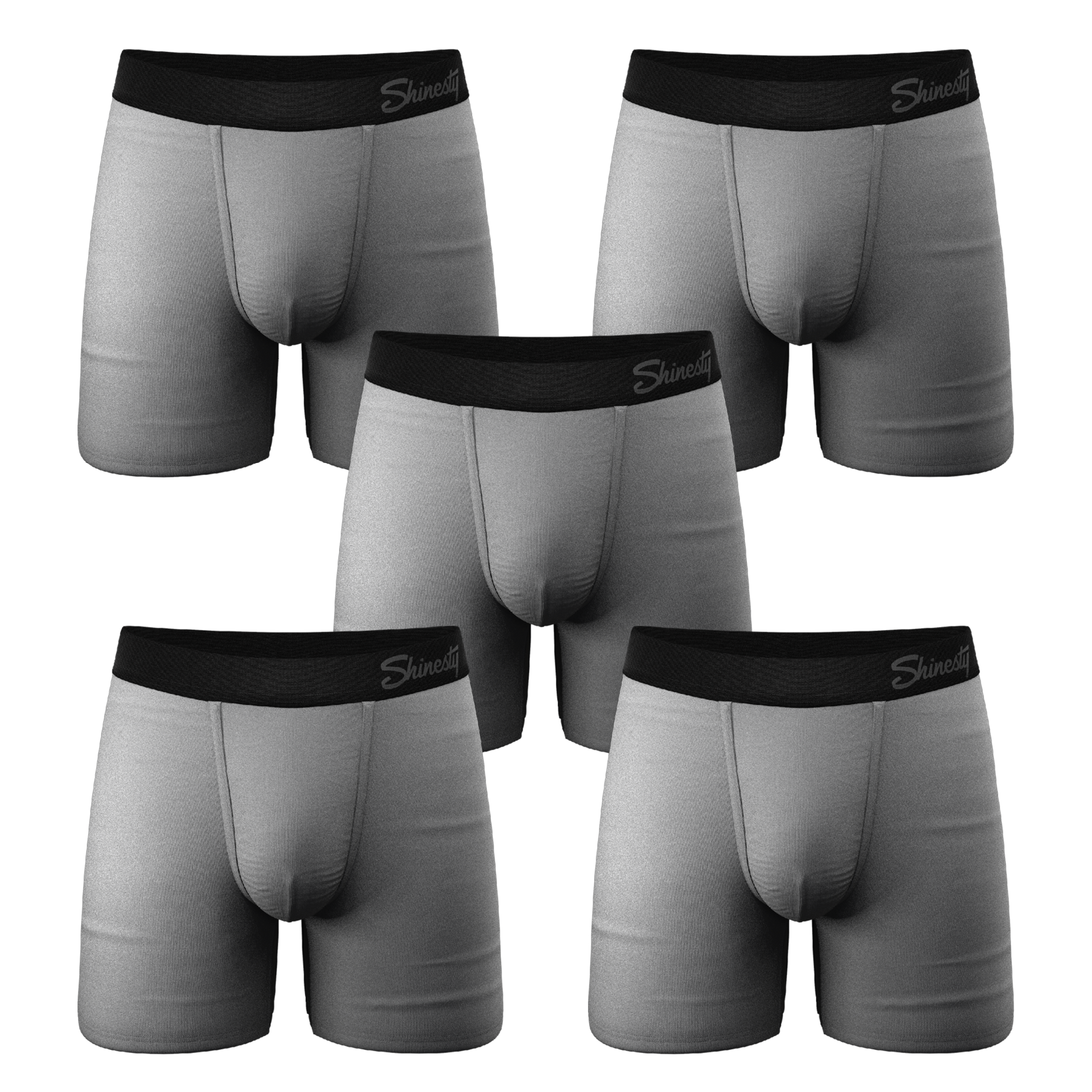 The Stormy Sky | Grey Ball Hammock® Boxer Brief 5 Pack - Shinesty