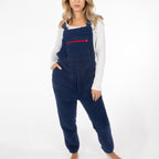 The Counting Sheep | Navy Sherpa Pajamaralls® - Shinesty