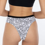 The Coloring Book | Outline Christmas Scene with Markers Cheeky Underwear - Shinesty
