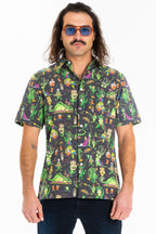 The Bead Hound | Wild Mardi Gras Hawaiian Shirt - Shinesty