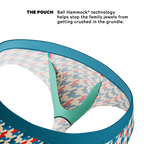 The Swanky | Retro Houndstooth Ball Hammock® Pouch Underwear Briefs - Shinesty