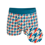 The Swanky | Retro Houndstooth Ball Hammock® Pouch Trunks Underwear - Shinesty