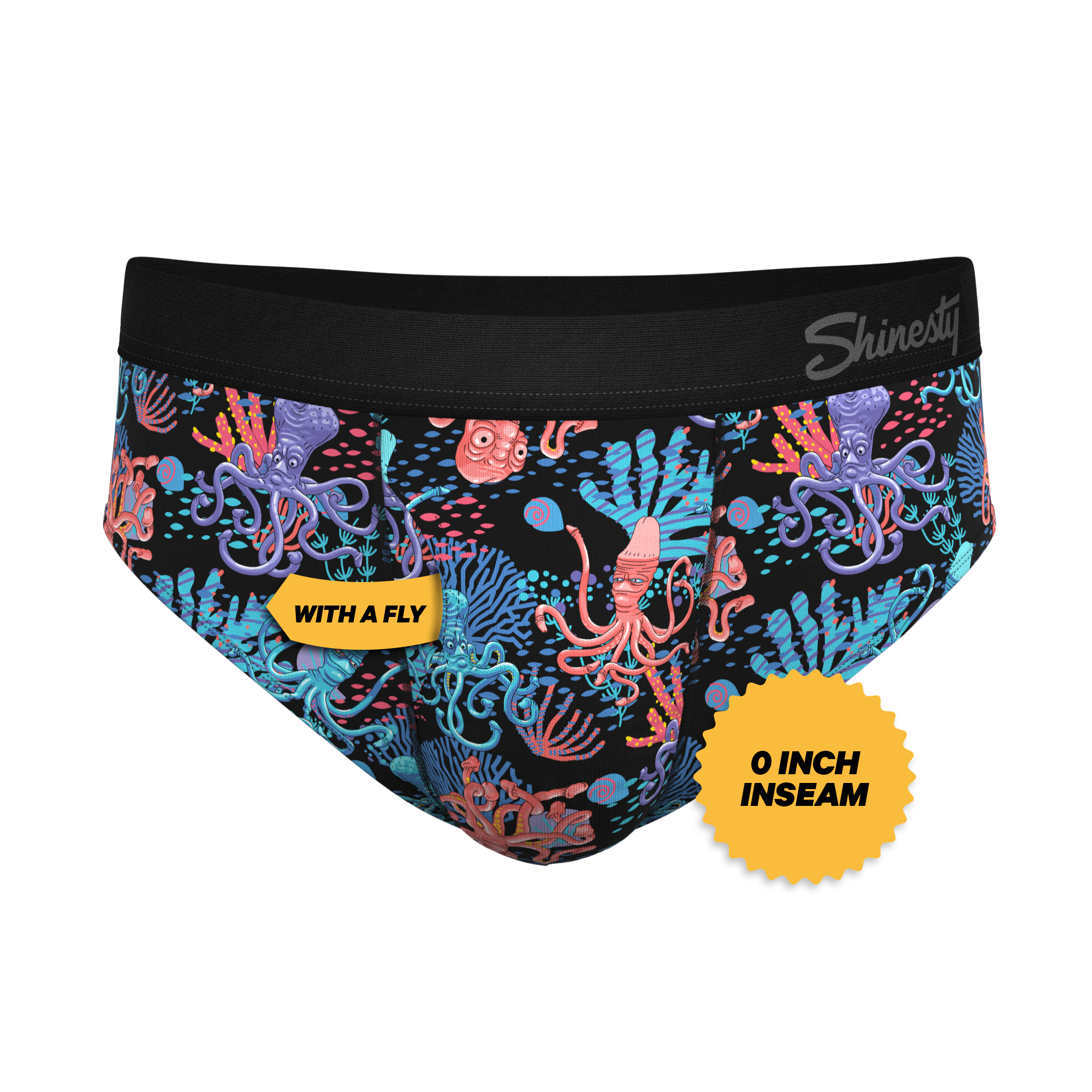 The Swollen Tentacles | Octopus Ball Hammock® Pouch Underwear Briefs - Shinesty