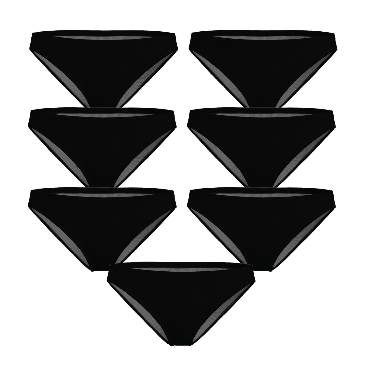 The Threat Level Midnight | Bikini Underwear 7 Pack - Shinesty