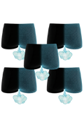 The Threat Level Midnight | Fart Proof Boyshort Underwear 5 Pack - Shinesty