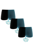The Threat Level Midnight | Fart Proof Boyshort Underwear 3 Pack - Shinesty