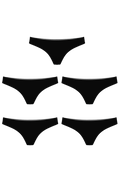 The Threat Level Midnight | Women's Thong Underwear 5 Pack - Shinesty