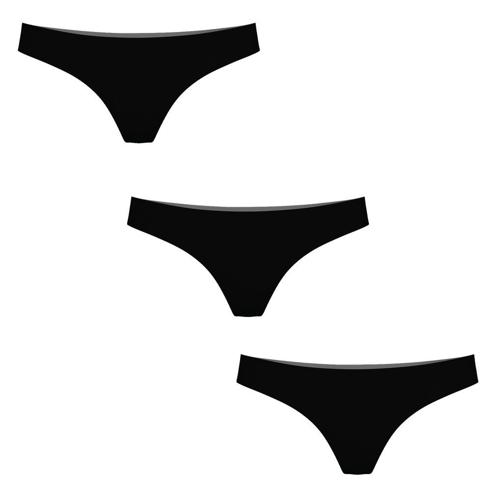 The Threat Level Midnight | MicroModal Thong 3 Pack - Shinesty
