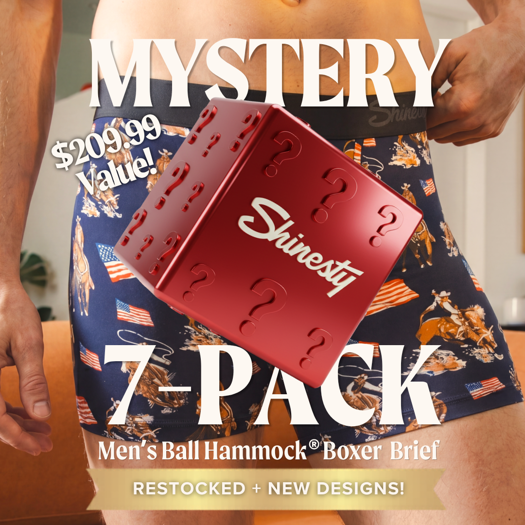 The TTS Mystery | Ball Hammock® Pouch Boxer Briefs with Fly 7 Pack - Shinesty
