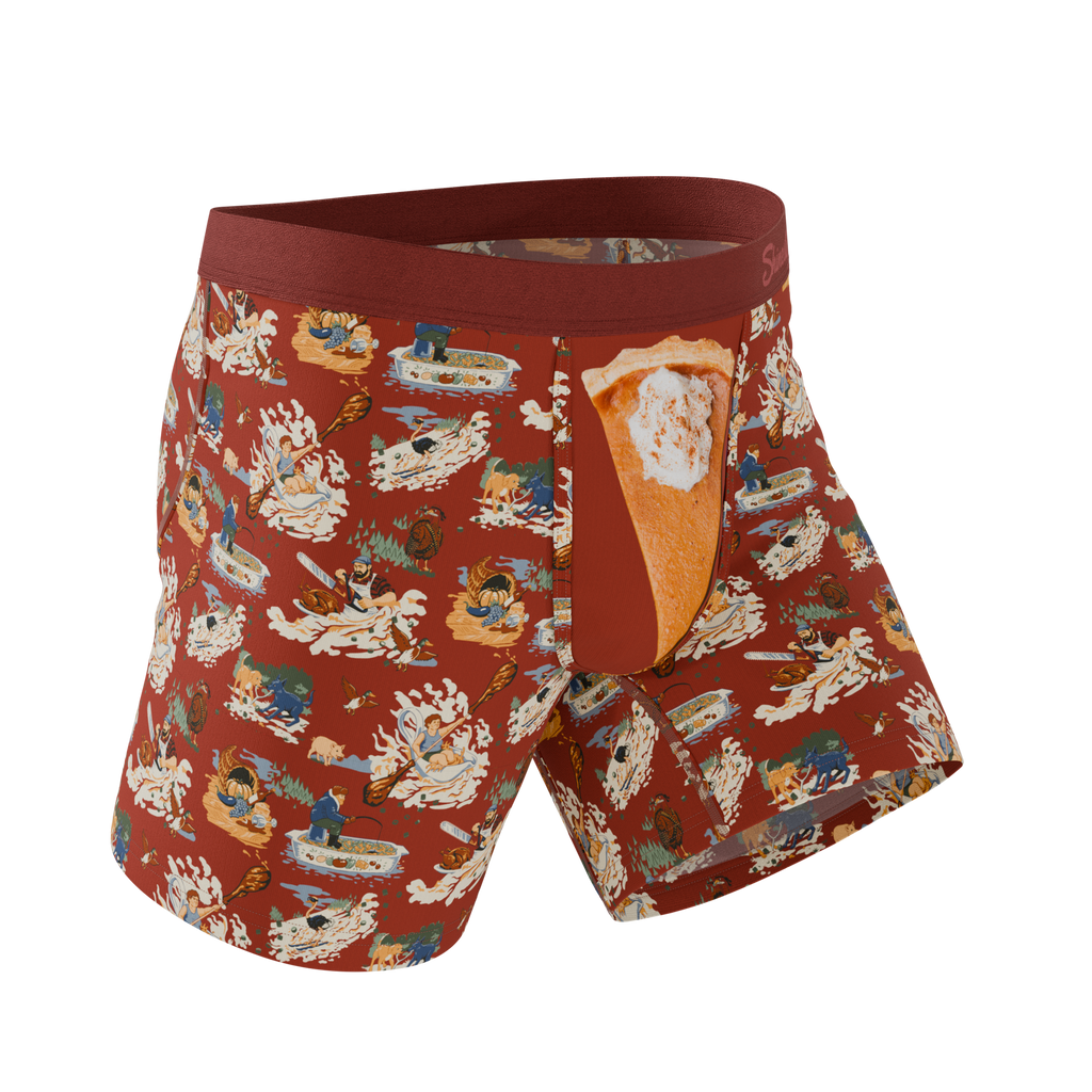 The Tater Toile | Thanksgiving Scene Ball Hammock® Pouch Underwear - Shinesty