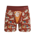 The Tater Toile | Thanksgiving Scene Ball Hammock® Pouch Underwear With Fly - Shinesty