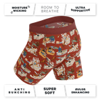 The Tater Toile | Thanksgiving Scene Ball Hammock® Boxer - Long Leg - Shinesty