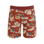 The Tater Toile | Thanksgiving Scene Ball Hammock® Boxer - Long Leg - Shinesty