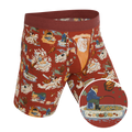 The Tater Toile | Thanksgiving Scene Ball Hammock® Boxer - Long Leg