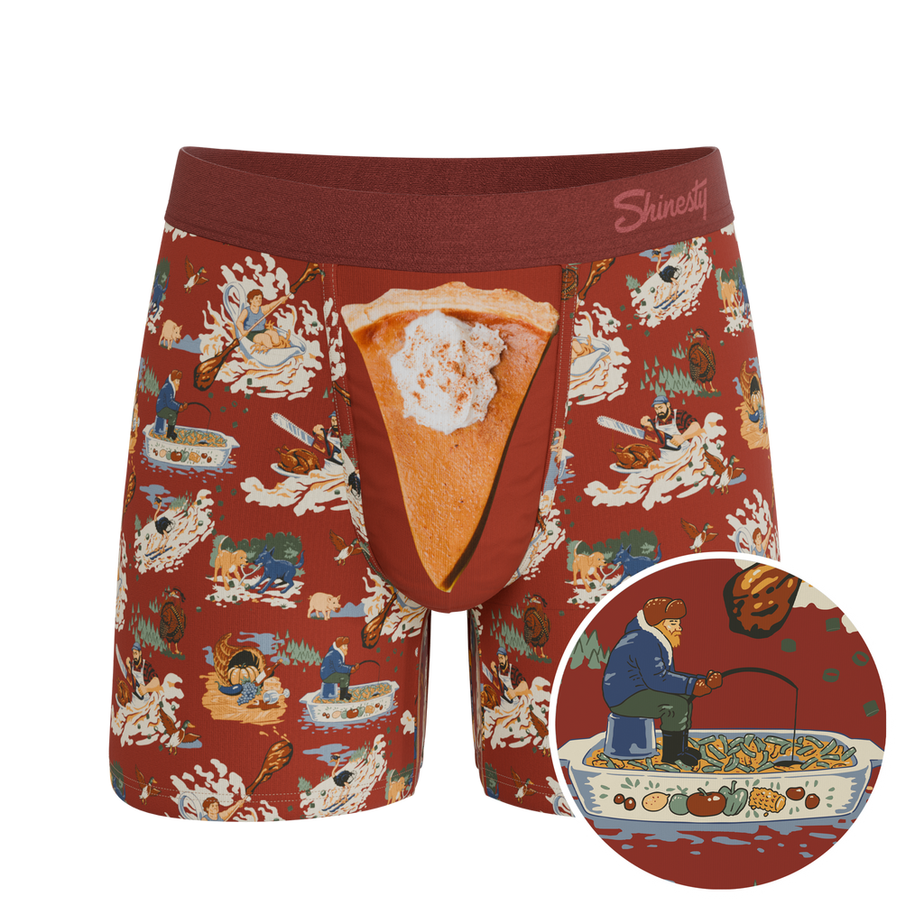 The Tater Toile | Thanksgiving Scene Ball Hammock® Pouch Underwear