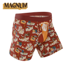 The Tater Toile | Thanksgiving Scene Ball Hammock® Magnum Big Pouch Underwear - Shinesty