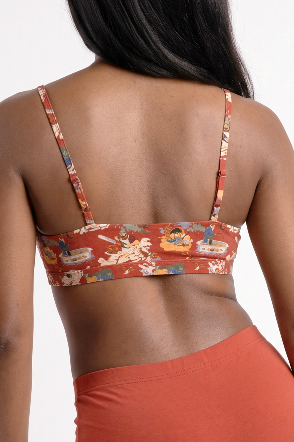 The Tater Toile | Thanksgiving Scene Modal Boyshort Underwear - Shinesty