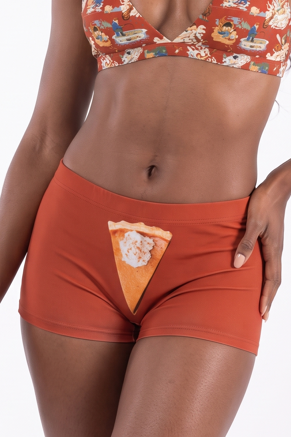 The Tater Toile | Thanksgiving Scene Modal Boyshort Underwear - Shinesty