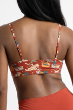 The Tater Toile | Thanksgiving Scene Boob Hammock™ Scoop Bralette - Shinesty