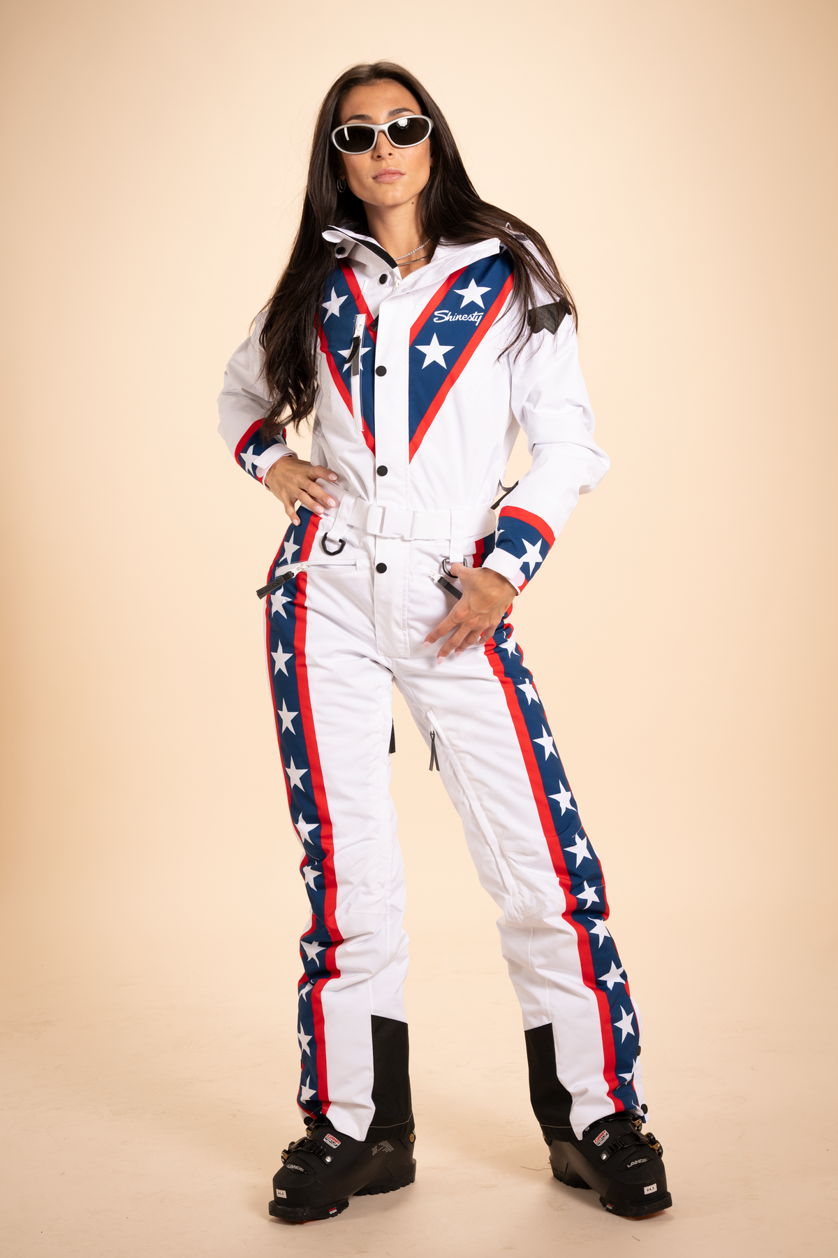 The Big Jumper | Stuntman Women's One Piece Ski Suit - Shinesty