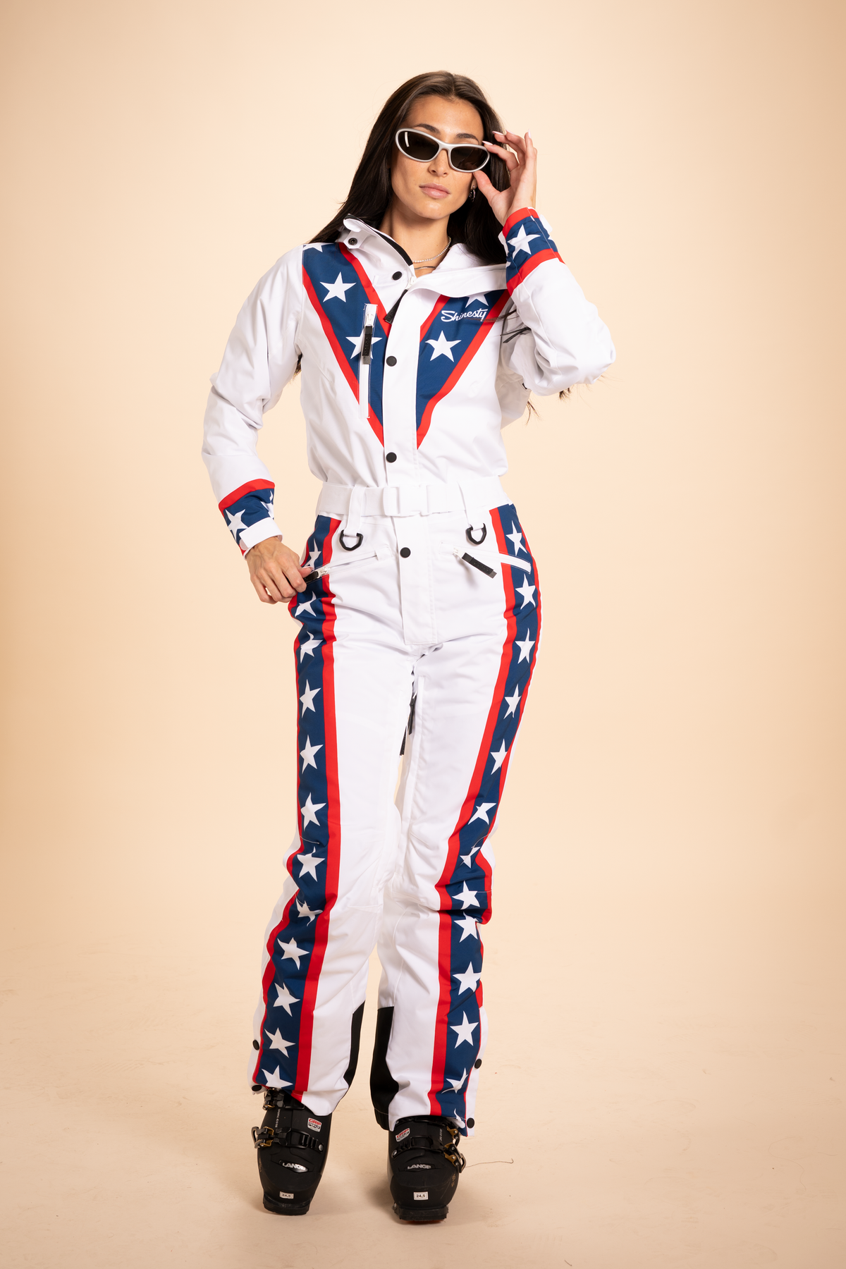 The Big Jumper | Stuntman Women's One Piece Ski Suit - Shinesty