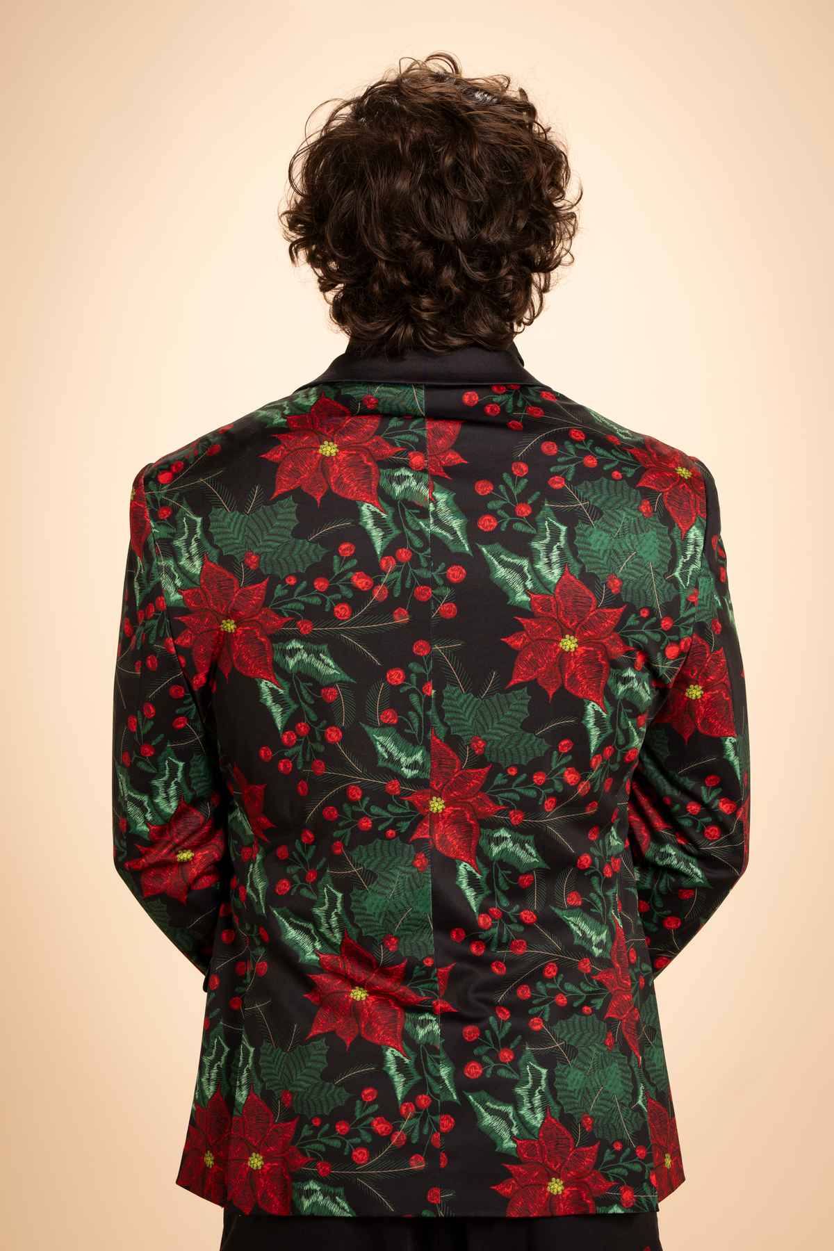 The Centerpiece | Poinsettia Men's Novelty Suit - Shinesty