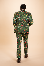 The Christmas Tree Camo | Christmas Tree Print Men's Novelty Suit - Shinesty